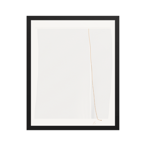 Individuum — gerahmt, 40 × 50 cm